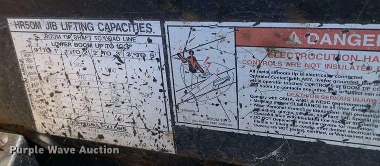 image for item DM7763 2007 Ford F750 Super Duty bucket truck