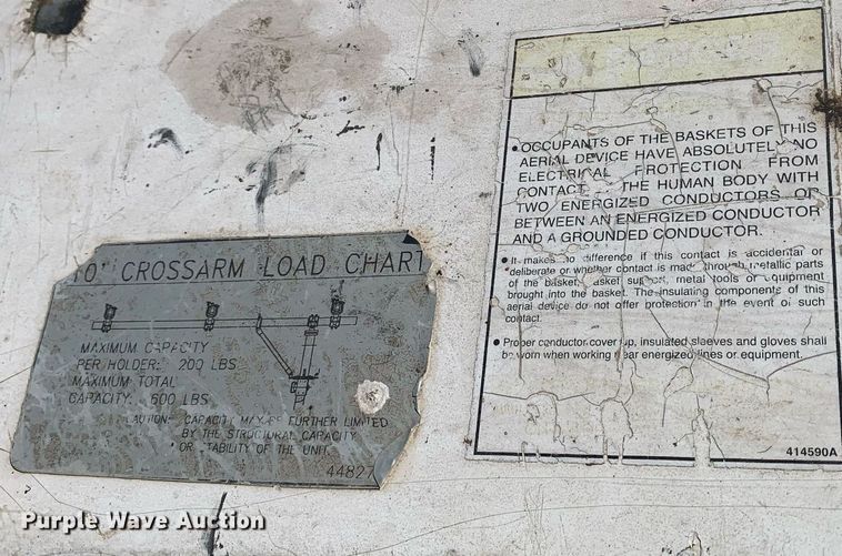 image for item DM7763 2007 Ford F750 Super Duty bucket truck