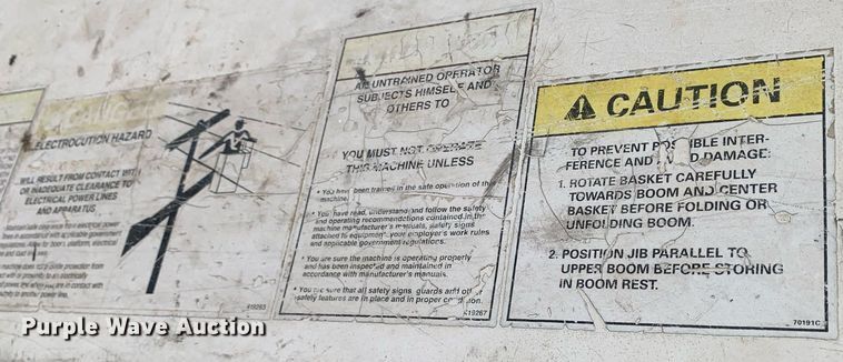 image for item DM7763 2007 Ford F750 Super Duty bucket truck