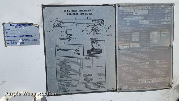 image for item DM7763 2007 Ford F750 Super Duty bucket truck