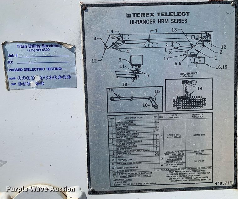 image for item DM7763 2007 Ford F750 Super Duty bucket truck