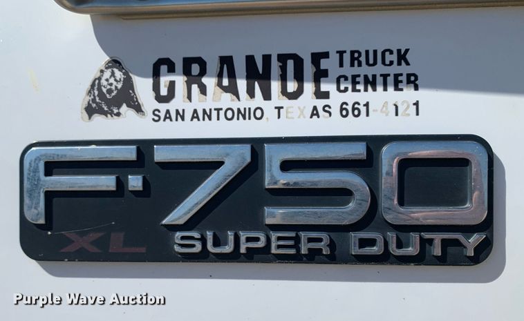 image for item DM7763 2007 Ford F750 Super Duty bucket truck