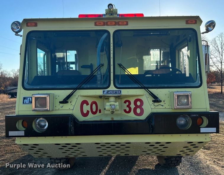 image for item DN0518 1989 Amertek Inc. 2500L hydroseeder truck