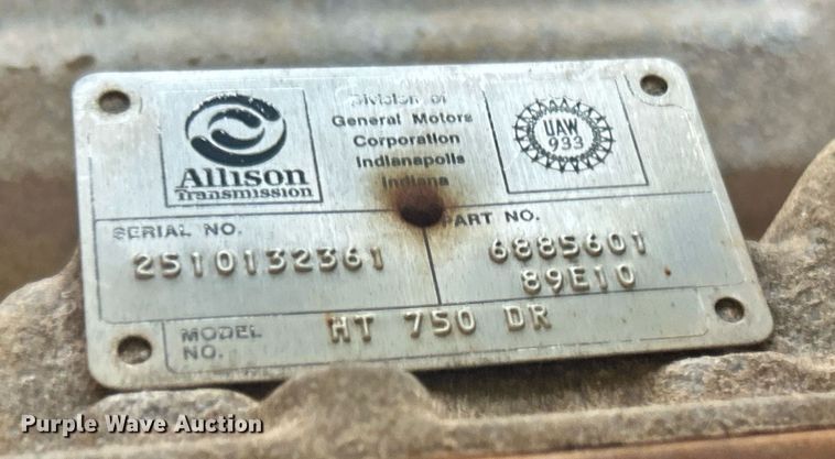 image for item DN0518 1989 Amertek Inc. 2500L hydroseeder truck