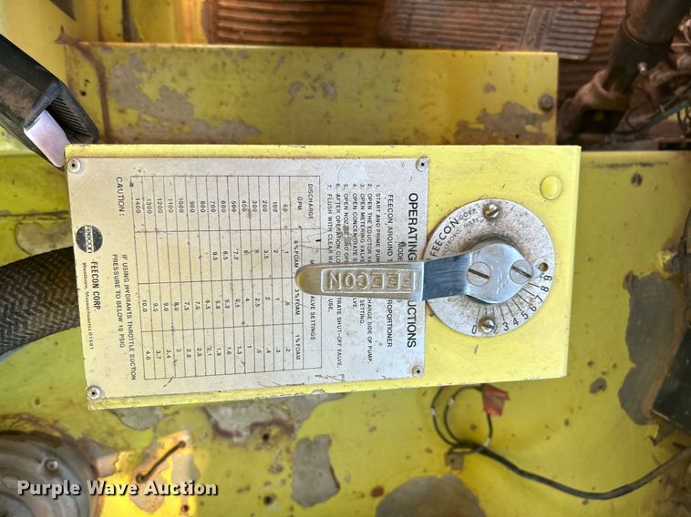 image for item DN0518 1989 Amertek Inc. 2500L hydroseeder truck