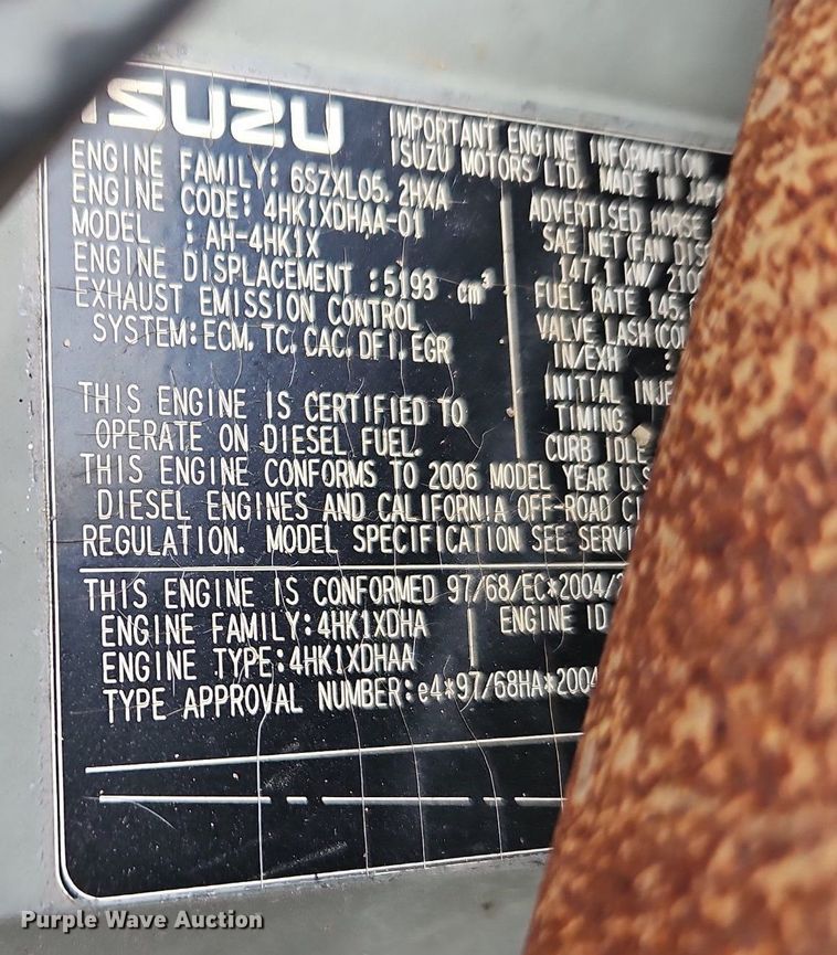 image for item DN7211 2006 Hitachi  ZX270LC-3 excavator