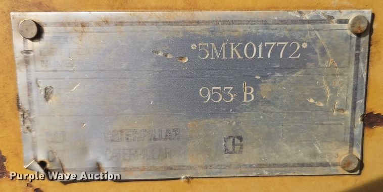 image for item DN7212 1994 Caterpillar  953B track loader