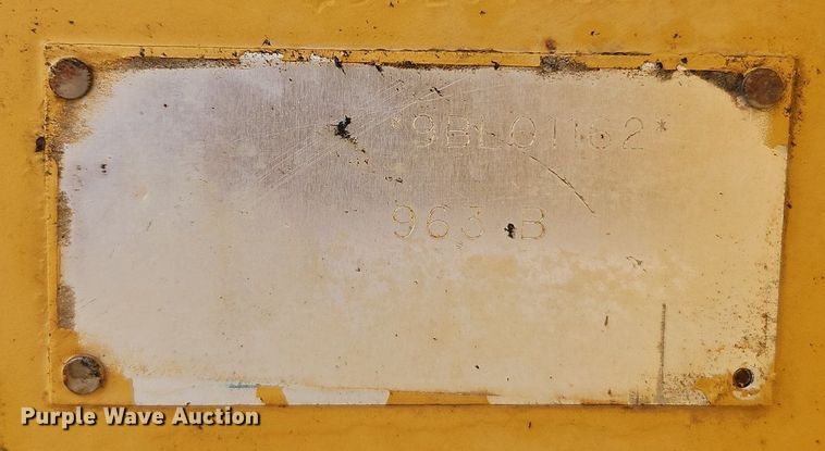 image for item DN7214 1996 Caterpillar  963B track loader