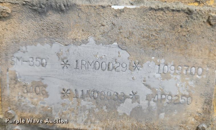 image for item DN7216 1995 Caterpillar  SM 350 soil stabilizer / reclaimer