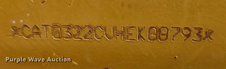 image for item DN7233 2005 Caterpillar  322C L excavator