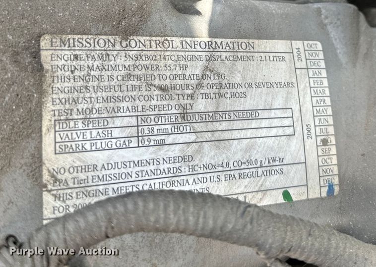 image for item DN7682 Komatsu  FG18ST-17 forklift