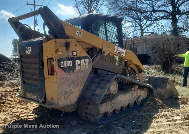 image for item DO4829 2014 Caterpillar 289D tracked skid steer loader