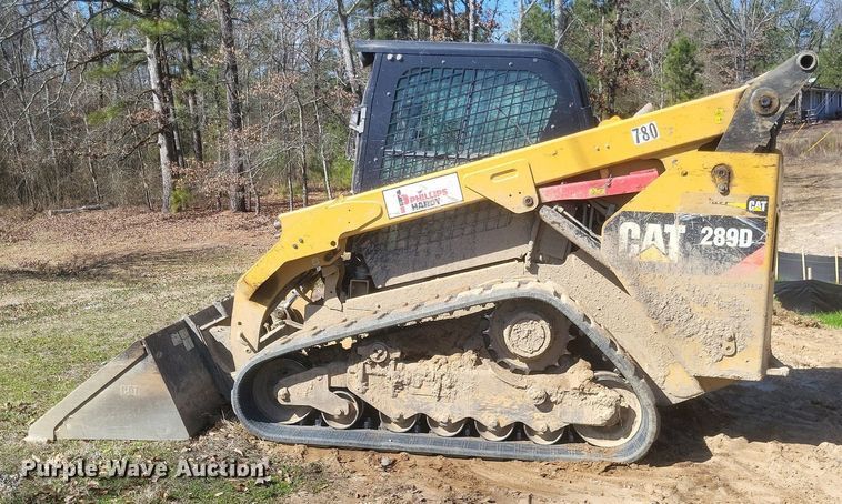 image for item DO4829 2014 Caterpillar 289D tracked skid steer loader