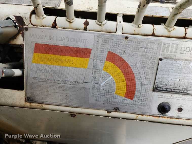 image for item DP1299 1985 Ford FT8000 digger derrick truck