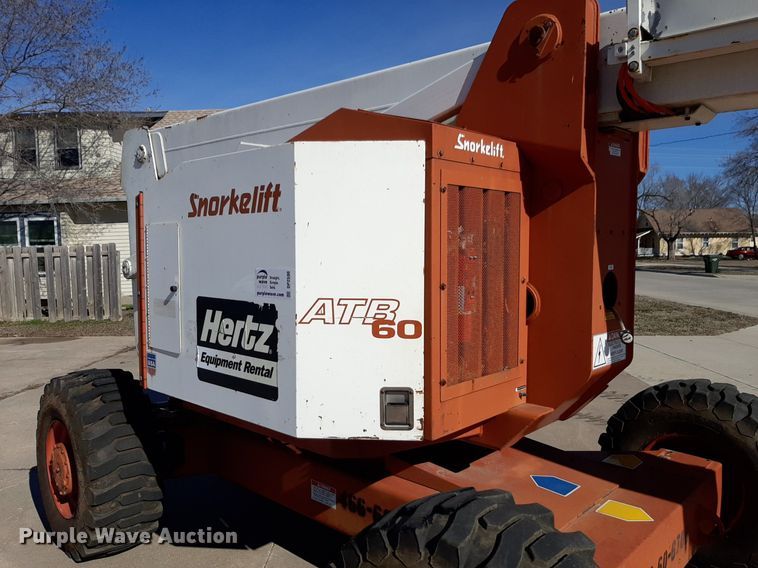 image for item DP2590 Snorkelift ATB60 boom lift