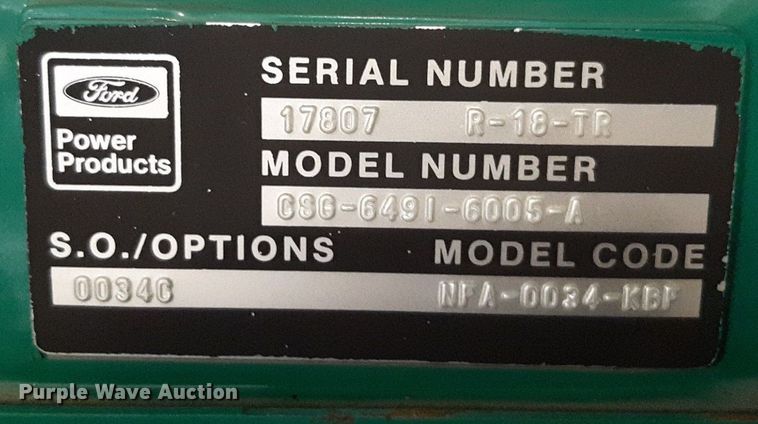 image for item DP2593 Onan 30EK L28807R generator