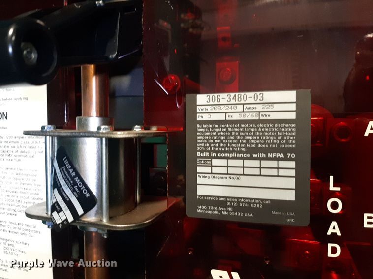 image for item DP2593 Onan 30EK L28807R generator