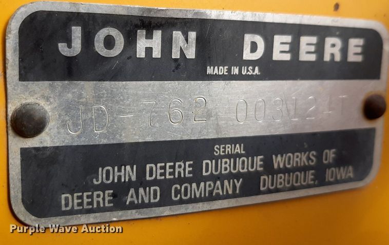 image for item DP2708 1979 John Deere 762 elevating scraper