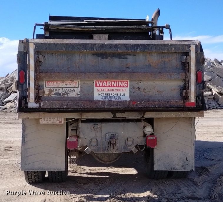 image for item DQ5970 1993 International 8100 dump truck