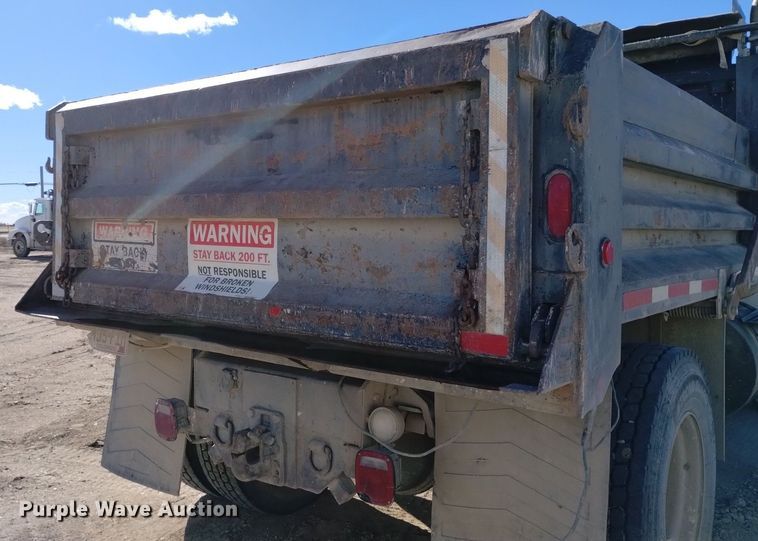 image for item DQ5970 1993 International 8100 dump truck