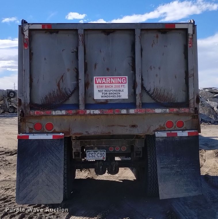 image for item DQ5972 2004 Leach Pup Dump end dump pup trailer