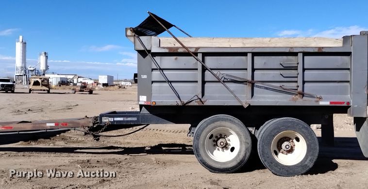 image for item DQ5972 2004 Leach Pup Dump end dump pup trailer