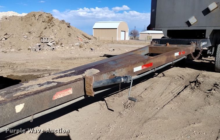 image for item DQ5972 2004 Leach Pup Dump end dump pup trailer