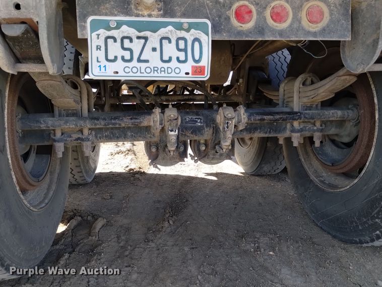 image for item DQ5972 2004 Leach Pup Dump end dump pup trailer