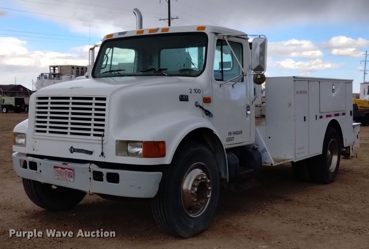 image for item DQ5985 1997 International 4700 utility / service truck