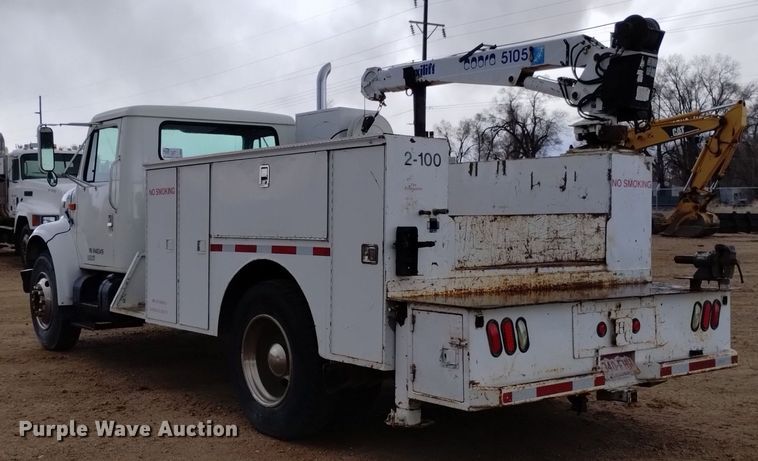 image for item DQ5985 1997 International 4700 utility / service truck