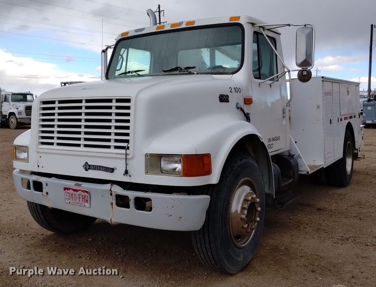 image for item DQ5985 1997 International 4700 utility / service truck