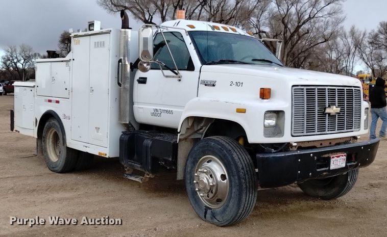 image for item DQ5986 1996 Chevrolet Kodiak  utility / service truck