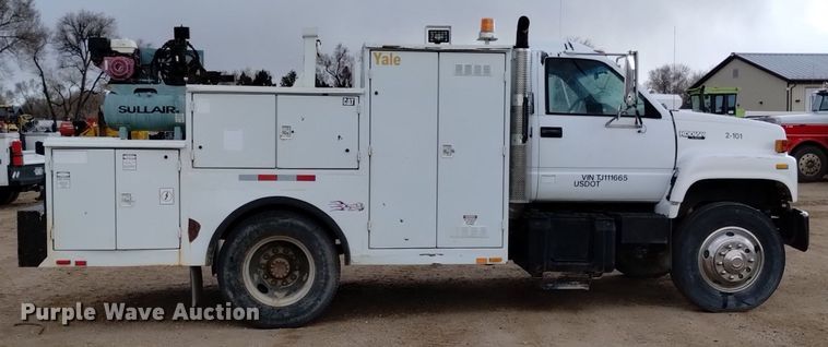 image for item DQ5986 1996 Chevrolet Kodiak  utility / service truck