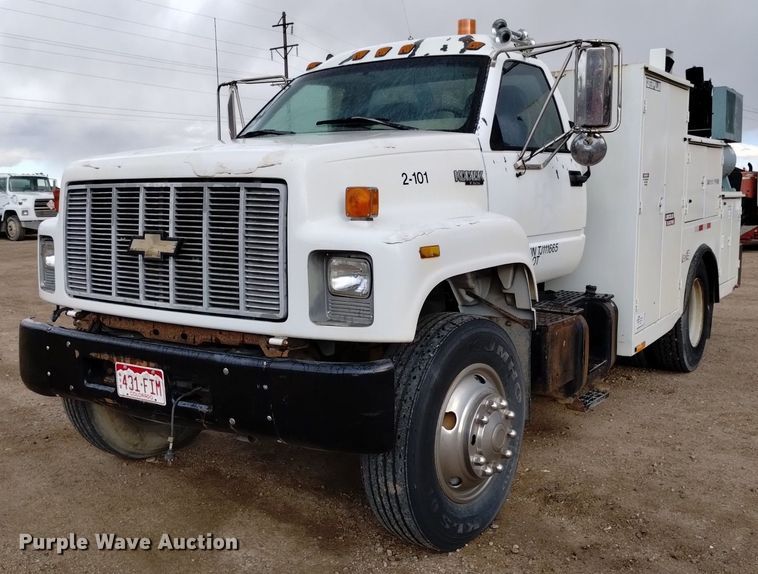 image for item DQ5986 1996 Chevrolet Kodiak  utility / service truck