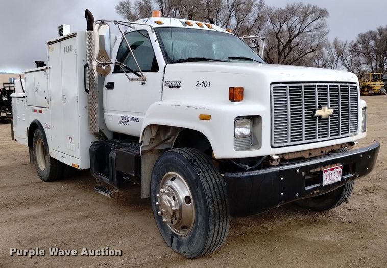 image for item DQ5986 1996 Chevrolet Kodiak  utility / service truck