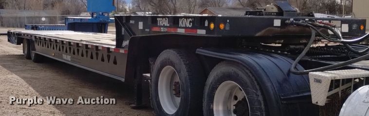 image for item DQ5990 2002 Trail King TK70HT-482 drop deck equipment trailer
