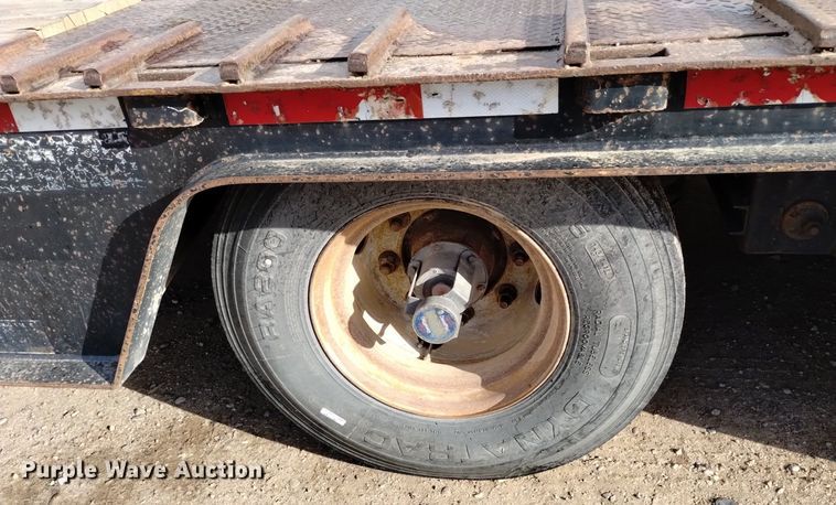 image for item DQ5990 2002 Trail King TK70HT-482 drop deck equipment trailer