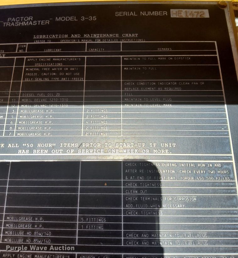 image for item DQ6003 1998 Rex 3-35 Pactor soil compactor