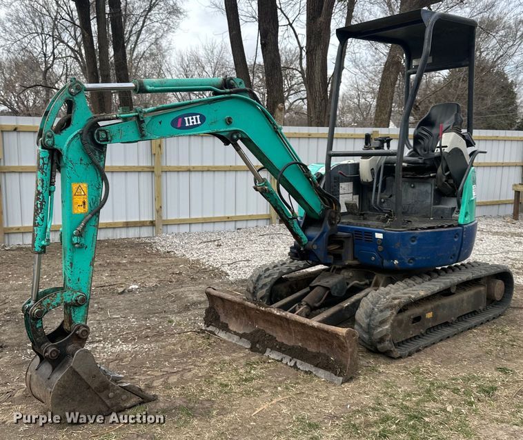 image for item DQ6344 2007 IHI 25NX2 mini excavator