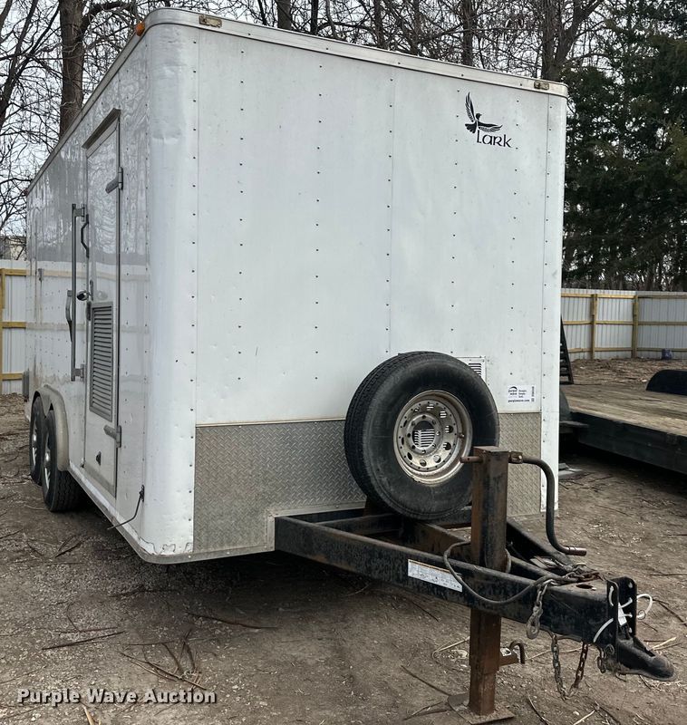 image for item DQ6348 2015 Lark concrete foam leveling trailer