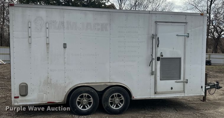 image for item DQ6348 2015 Lark concrete foam leveling trailer