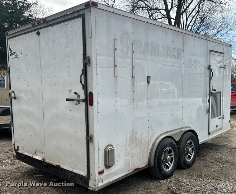 image for item DQ6348 2015 Lark concrete foam leveling trailer