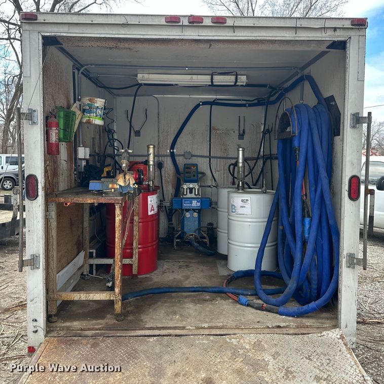 image for item DQ6348 2015 Lark concrete foam leveling trailer