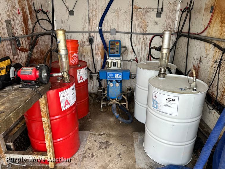 image for item DQ6348 2015 Lark concrete foam leveling trailer