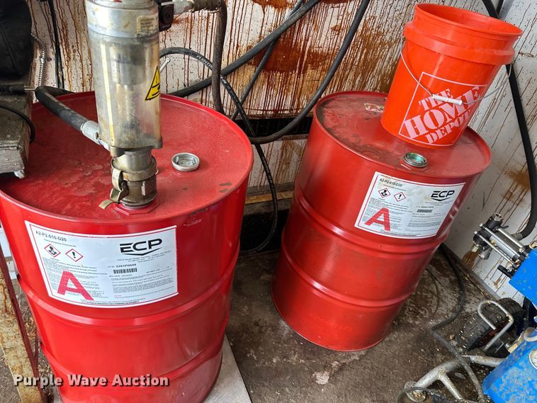 image for item DQ6348 2015 Lark concrete foam leveling trailer