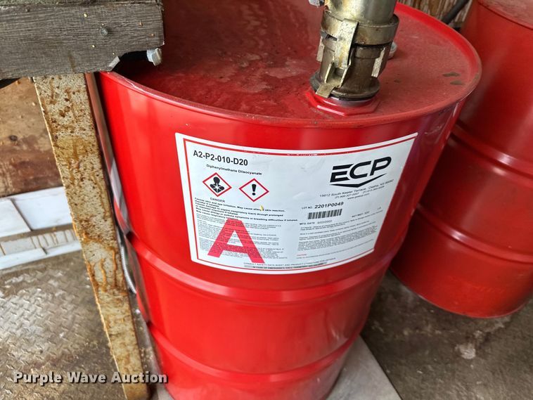 image for item DQ6348 2015 Lark concrete foam leveling trailer