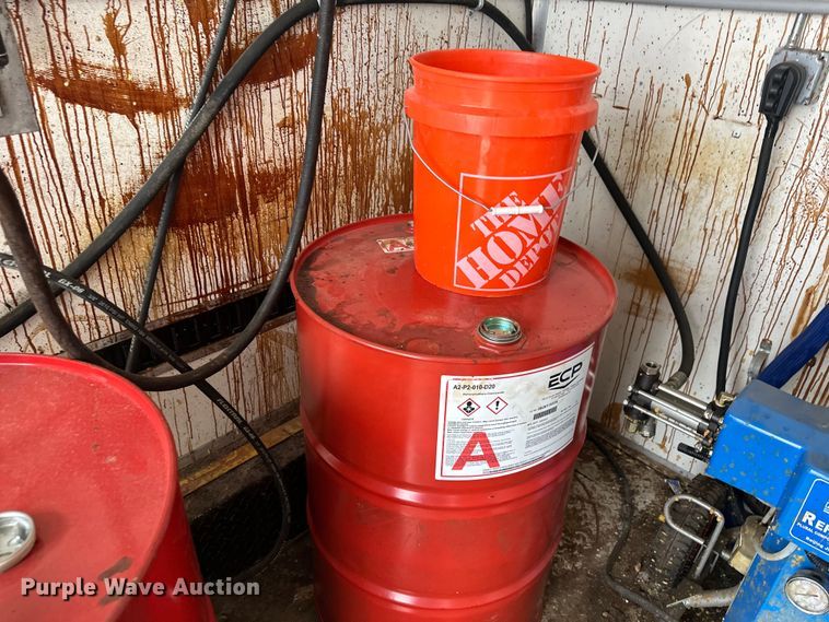 image for item DQ6348 2015 Lark concrete foam leveling trailer