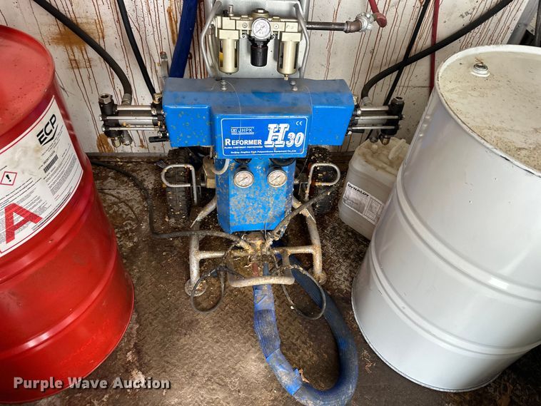 image for item DQ6348 2015 Lark concrete foam leveling trailer