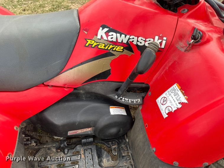 image for item DQ6352 2000 Kawasaki  Prairie 300 ATV