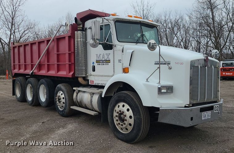 image for item DR7866 2004 Kenworth T800 dump truck